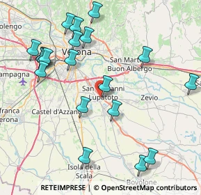 Mappa Viale Olimpia, 37057 San Giovanni Lupatoto VR, Italia (9.3275)