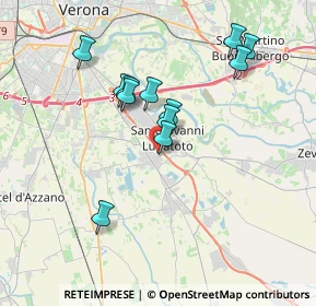 Mappa Viale Olimpia, 37057 San Giovanni Lupatoto VR, Italia (3.3075)