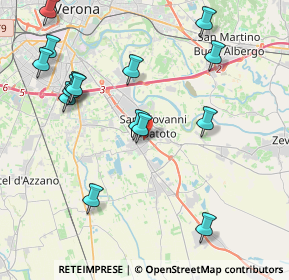 Mappa Viale Olimpia, 37057 San Giovanni Lupatoto VR, Italia (4.61067)