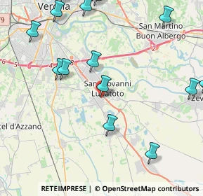 Mappa Viale Olimpia, 37057 San Giovanni Lupatoto VR, Italia (6.0575)