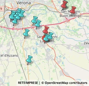 Mappa Viale Olimpia, 37057 San Giovanni Lupatoto VR, Italia (4.91611)