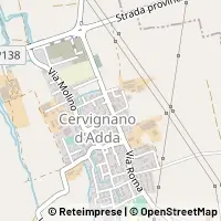 Kaart Cervignano d'Adda