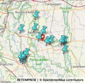 Mappa Vaiano Cremasco, 26010 Vaiano cremasco CR, Italia (7.23824)