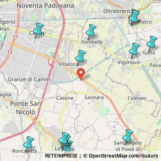 Mappa Via Morosini, 35020 Villatora PD, Italia (3.48417)