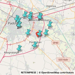 Mappa Via Polonia, 35127 Padova PD, Italia (3.95467)