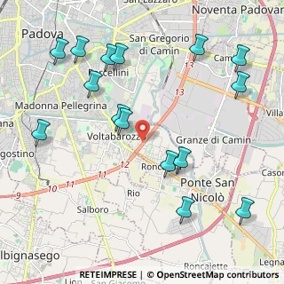 Mappa Corso Esperanto, 35020 Ponte San Nicolò PD, Italia (2.46933)