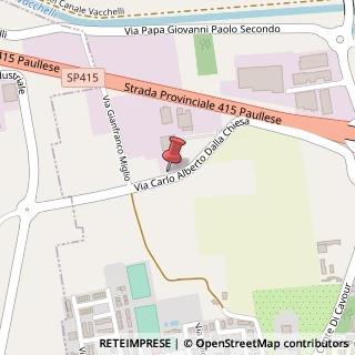Mappa Strada Statale 415, Km27.066, 26010 Vaiano Cremasco, Cremona (Lombardia)