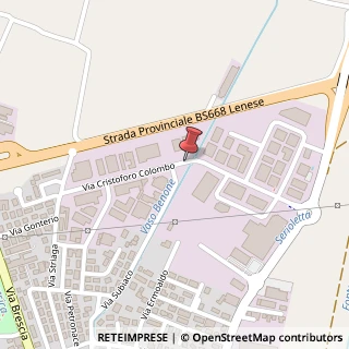 Mappa Via Colombo Cristoforo, 27, 25024 Leno, Brescia (Lombardia)