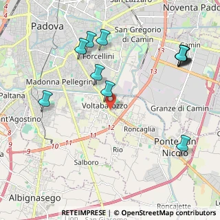 Mappa Via Piovese, 35127 Padova PD, Italia (2.52333)