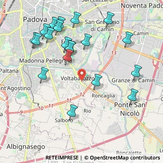 Mappa Via Pietro Orseolo, 35127 Padova PD, Italia (2.382)