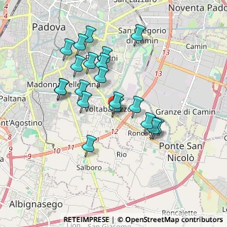 Mappa Via Carlo Zeno, 35127 Padova PD, Italia (1.6845)