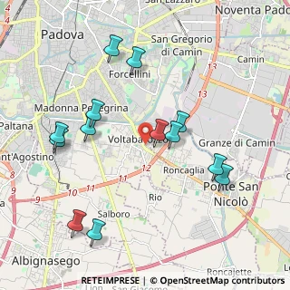 Mappa Via Carlo Zeno, 35127 Padova PD, Italia (2.10538)