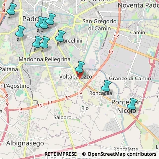 Mappa Via Piovese, 35127 Padova PD, Italia (2.84909)