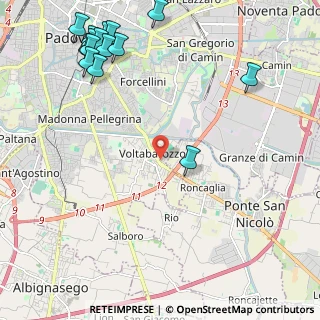 Mappa Via Carlo Zeno, 35127 Padova PD, Italia (3.04)