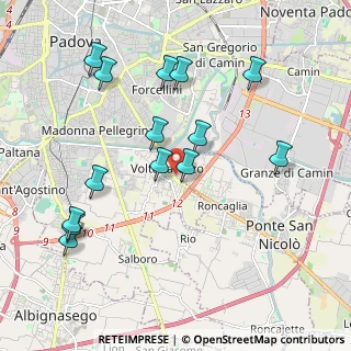 Mappa Via Piovese, 35127 Padova PD, Italia (2.09214)