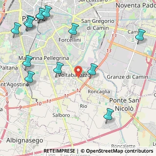 Mappa Via Pietro Orseolo, 35127 Padova PD, Italia (3.03385)