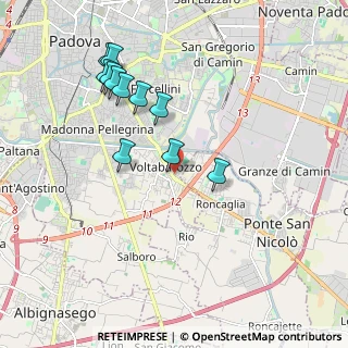 Mappa Via Carlo Zeno, 35127 Padova PD, Italia (1.93273)