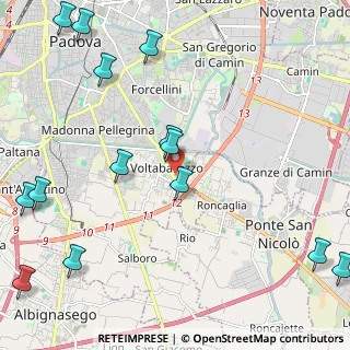 Mappa Via Carlo Zeno, 35127 Padova PD, Italia (3.00643)