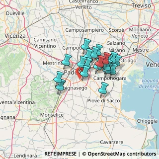 Mappa Via Carlo Zeno, 35127 Padova PD, Italia (9.635)