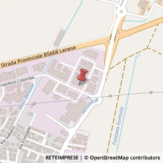 Mappa Via Fernando Magellano, 4, 25024 Leno, Brescia (Lombardia)