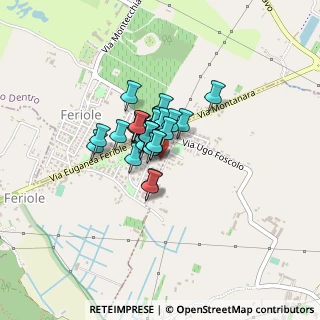Mappa Via Orio Vergani, 35037 Feriole PD, Italia (0.20379)