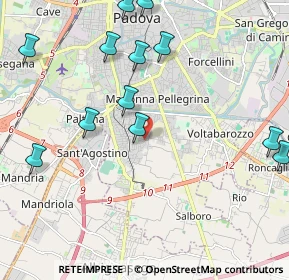 Mappa Via R. Serra, 35125 Padova PD, Italia (2.46667)
