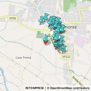 Mappa Strada Ghiaro Superiore, 10081 Castellamonte TO, Italia (0.36923)