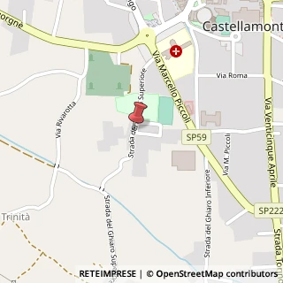Mappa Strada Ghiaro Superiore, 20, 10081 Castellamonte, Torino (Piemonte)