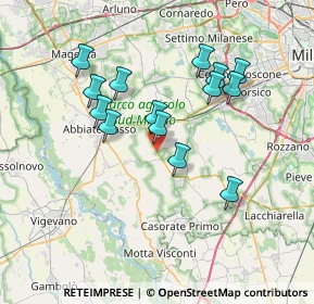 Mappa Via Edison, 20088 Gudo Visconti MI, Italia (6.57143)