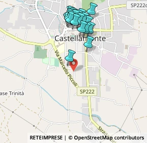 Mappa Via Medaglia D'Oro Piccoli M., 10081 Castellamonte TO, Italia (0.5445)
