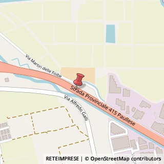 Mappa Strada Statale 415 Paullese, Km 27.040, 26010 Vaiano Cremasco, Cremona (Lombardia)