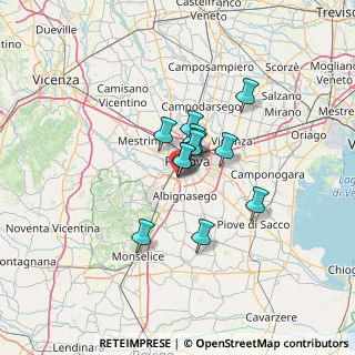 Mappa Via Armistizio, 35142 Padova PD, Italia (8.155)