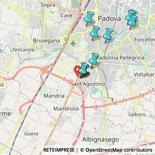 Mappa Via Armistizio, 35142 Padova PD, Italia (1.91636)