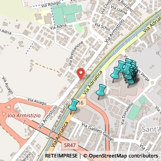 Mappa Via Armistizio, 35142 Padova PD, Italia (0.2965)