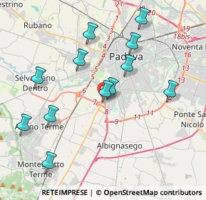 Mappa Via Armistizio, 35142 Padova PD, Italia (4.045)