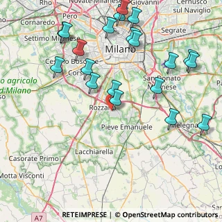 Mappa Via Brodolini, 20089 Rozzano MI, Italia (9.7805)