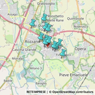 Mappa Via Brodolini, 20089 Rozzano MI, Italia (1.01154)