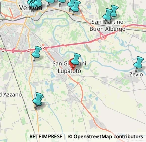 Mappa Via Rovigo, 37057 San Giovanni Lupatoto VR, Italia (6.5365)