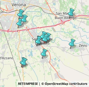 Mappa Via Rovigo, 37057 San Giovanni Lupatoto VR, Italia (3.47231)