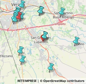 Mappa Via Rovigo, 37057 San Giovanni Lupatoto VR, Italia (5.18059)