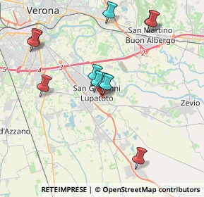 Mappa Via Rovigo, 37057 San Giovanni Lupatoto VR, Italia (3.98)