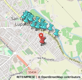 Mappa Via Rovigo, 37057 San Giovanni Lupatoto VR, Italia (0.369)