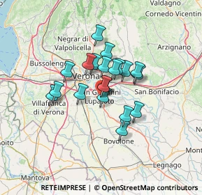 Mappa Via Rovigo, 37057 San Giovanni Lupatoto VR, Italia (9.1745)