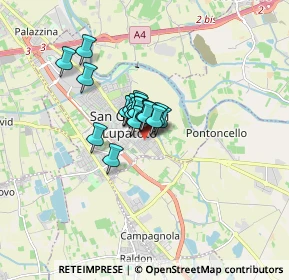 Mappa Via Rovigo, 37057 San Giovanni Lupatoto VR, Italia (0.828)