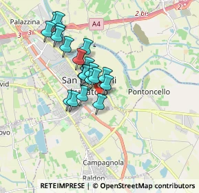 Mappa Via Rovigo, 37057 San Giovanni Lupatoto VR, Italia (1.4085)
