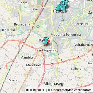 Mappa Via Donatello, 35020 Sant'Agostino PD, Italia (3.04917)