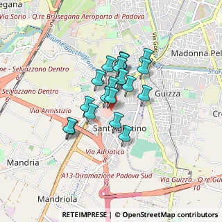 Mappa Via Giuseppe Verga, 35020 Albignasego PD, Italia (0.5795)