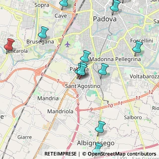 Mappa Via Giuseppe Verga, 35020 Albignasego PD, Italia (2.77)