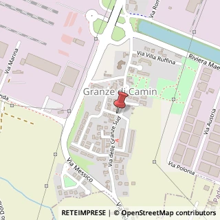 Mappa Via delle Granze sud, 6, 35127 Padova, Padova (Veneto)