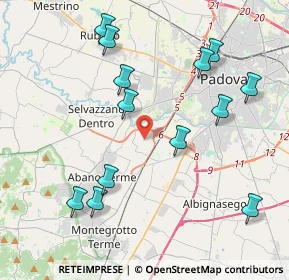 Mappa Via Carnia, 35142 Padova PD, Italia (4.42308)